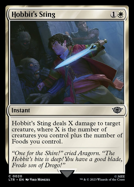 Hobbit's Sting ltr 20