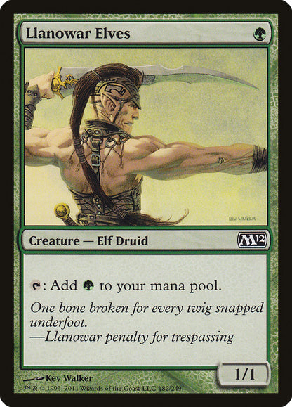 Llanowar Elves m12 182
