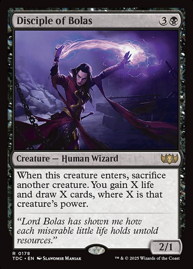 Disciple of Bolas tdc 178