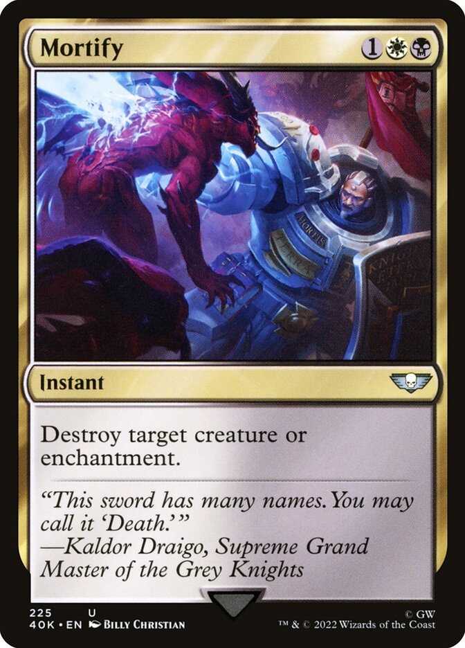 Mortify 40k 225