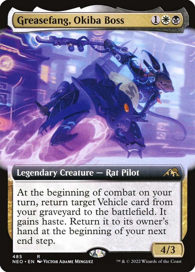 Greasefang, Okiba Boss neo 485
