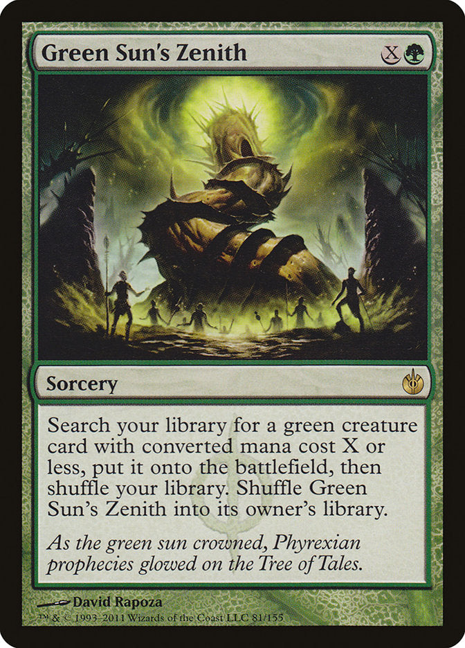 Green Sun's Zenith mbs 81