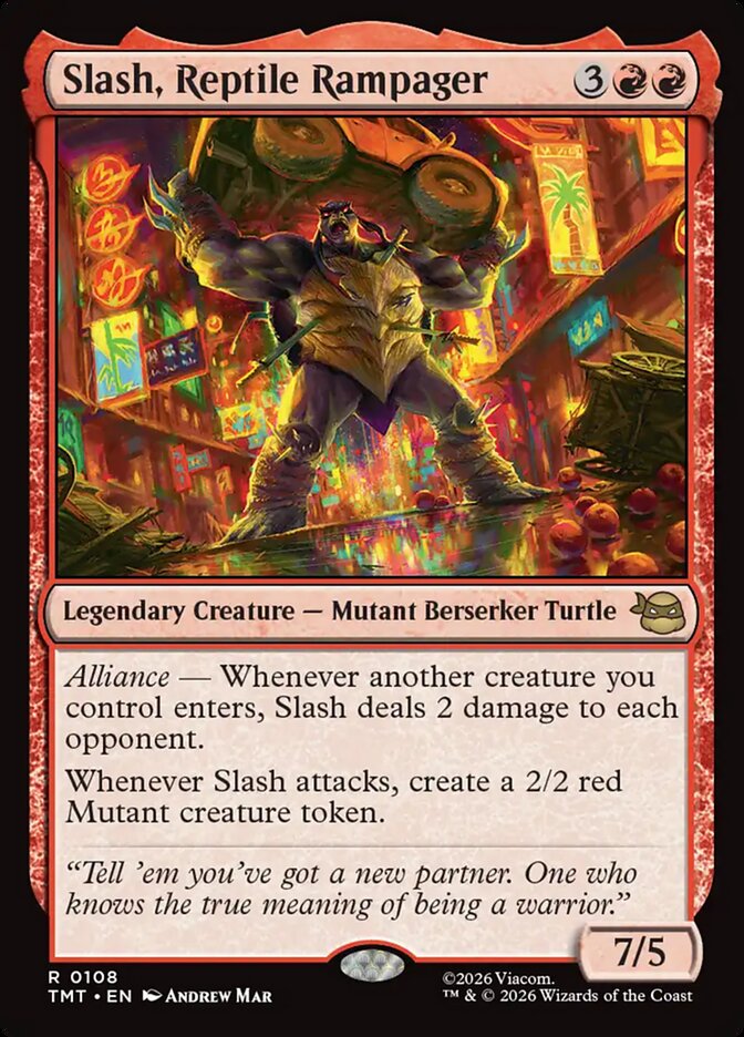 Slash, Reptile Rampager tmt 108
