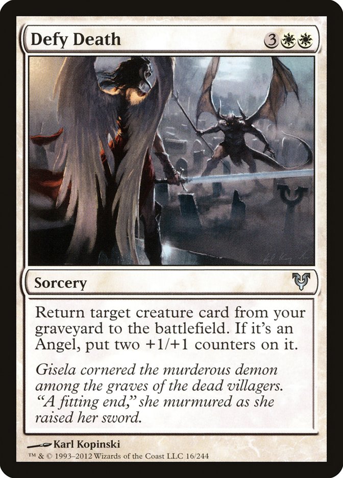 Defy Death avr 16