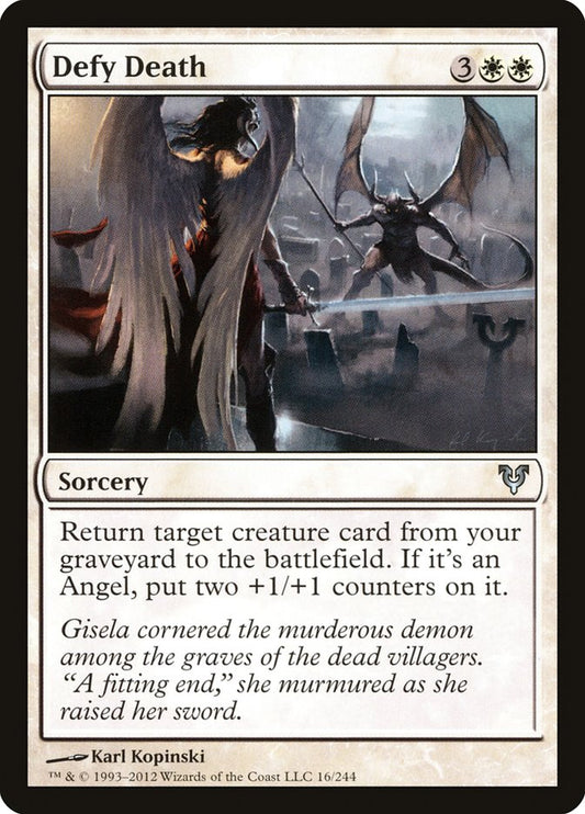 Defy Death avr 16