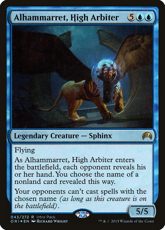 Alhammarret, High Arbiter pori 43