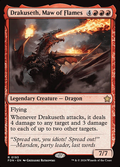 Drakuseth, Maw of Flames fdn 193