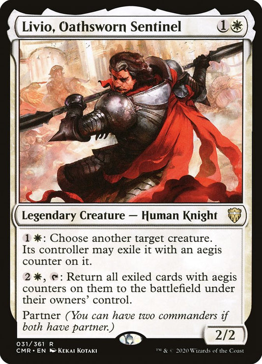 Livio, Oathsworn Sentinel cmr 31