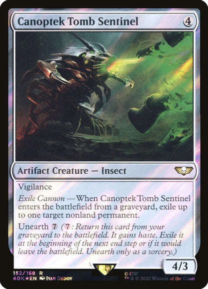 Canoptek Tomb Sentinel 40k 152★