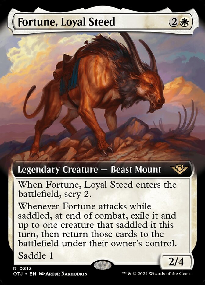 Fortune, Loyal Steed otj 313