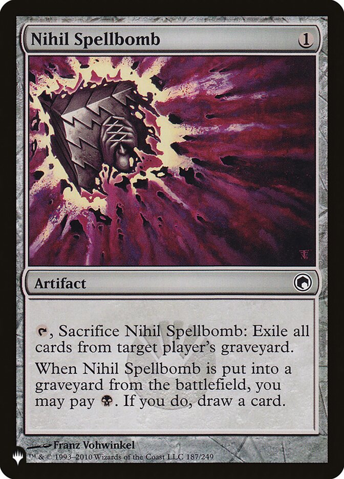 Nihil Spellbomb plst SOM-187
