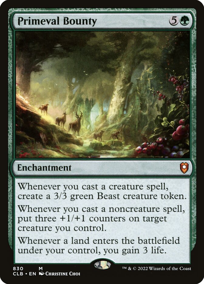 Primeval Bounty clb 830