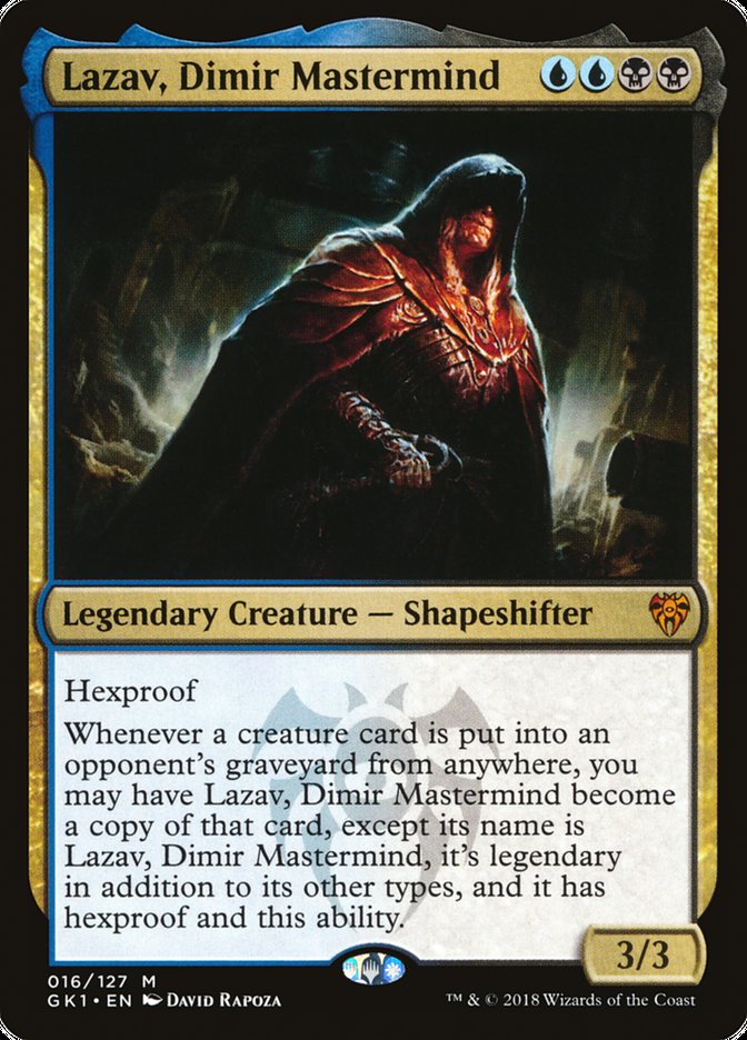 Lazav, Dimir Mastermind gk1 16