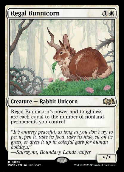 Regal Bunnicorn woe 25