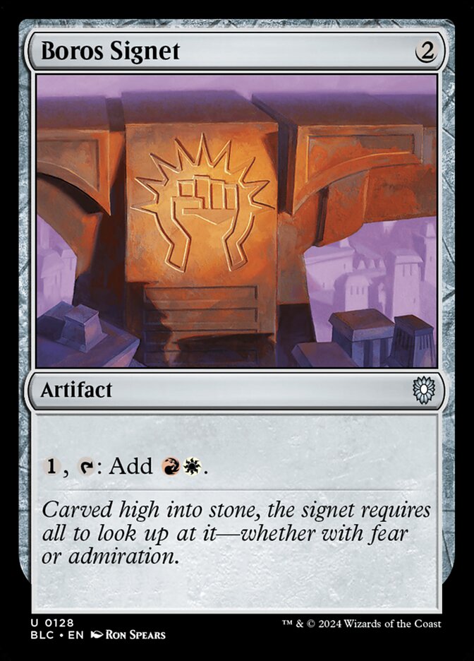 Boros Signet blc 128