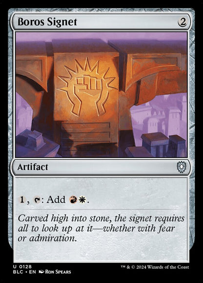 Boros Signet blc 128