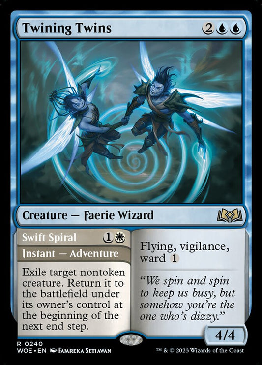 Twining Twins // Swift Spiral woe 240