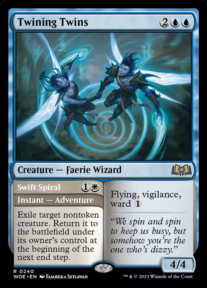 Twining Twins // Swift Spiral woe 240