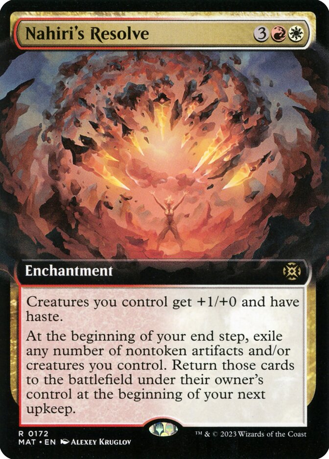 Nahiri's Resolve mat 172