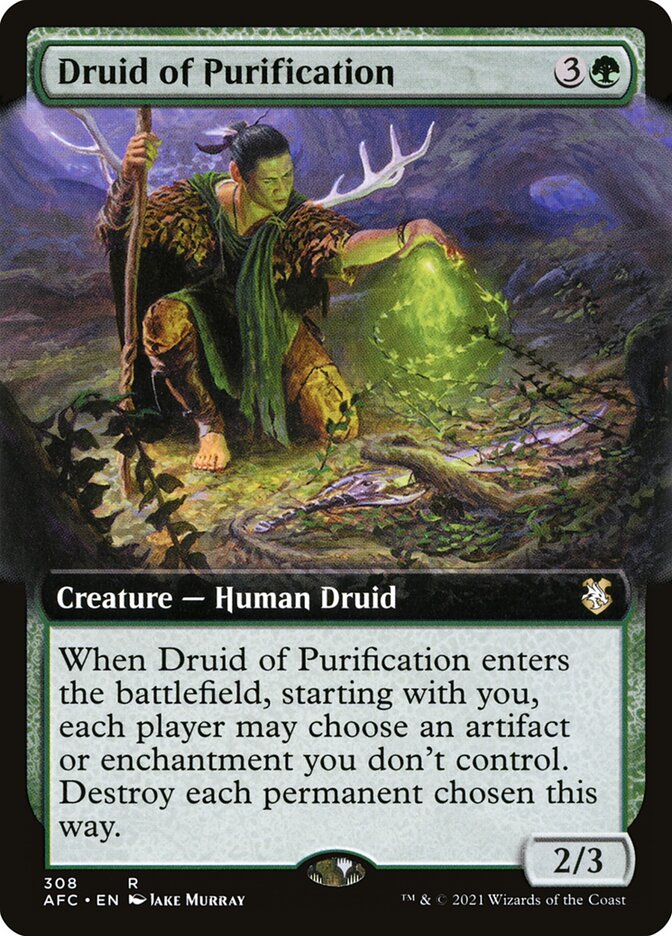 Druid of Purification afc 308