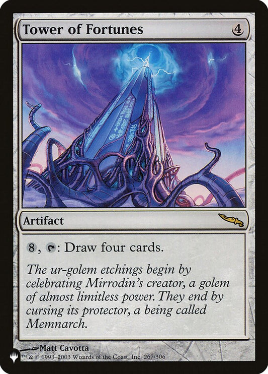 Tower of Fortunes plst MRD-267