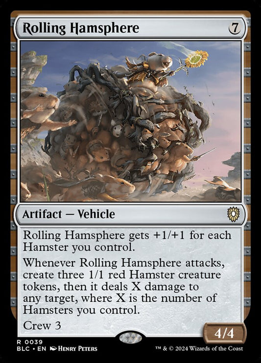 Rolling Hamsphere blc 39