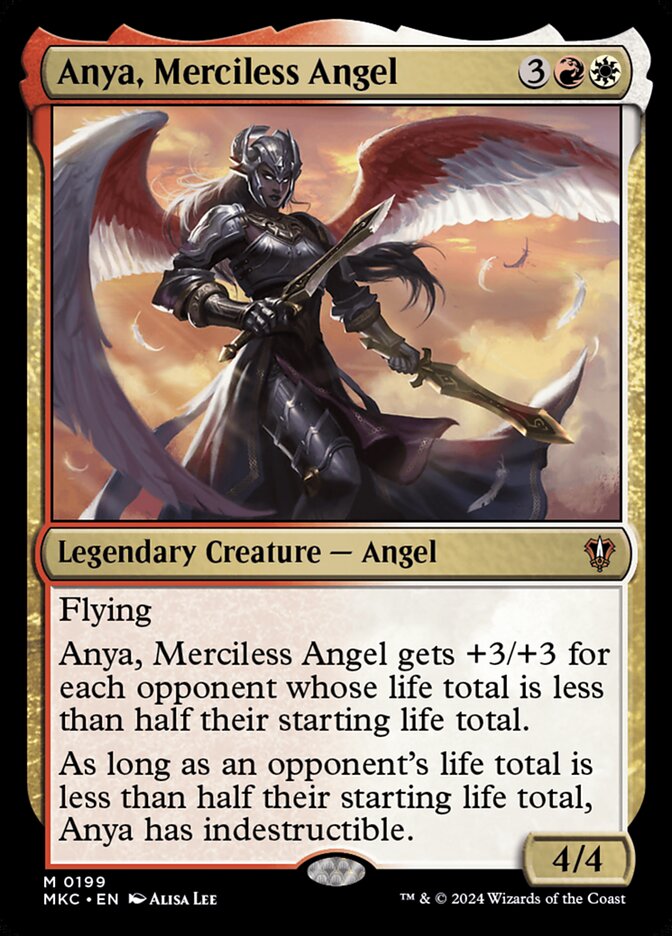 Anya, Merciless Angel mkc 199