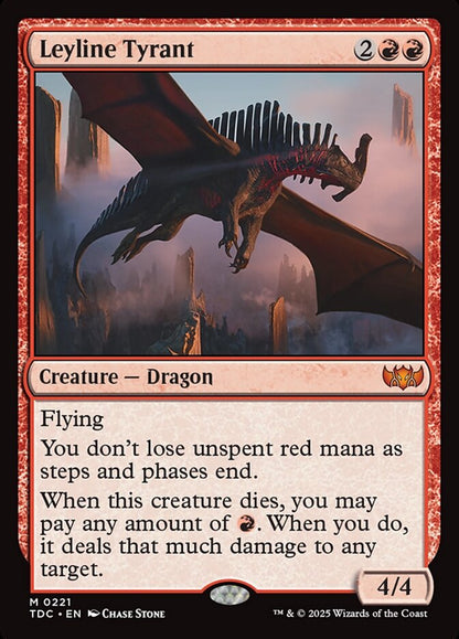Leyline Tyrant tdc 221