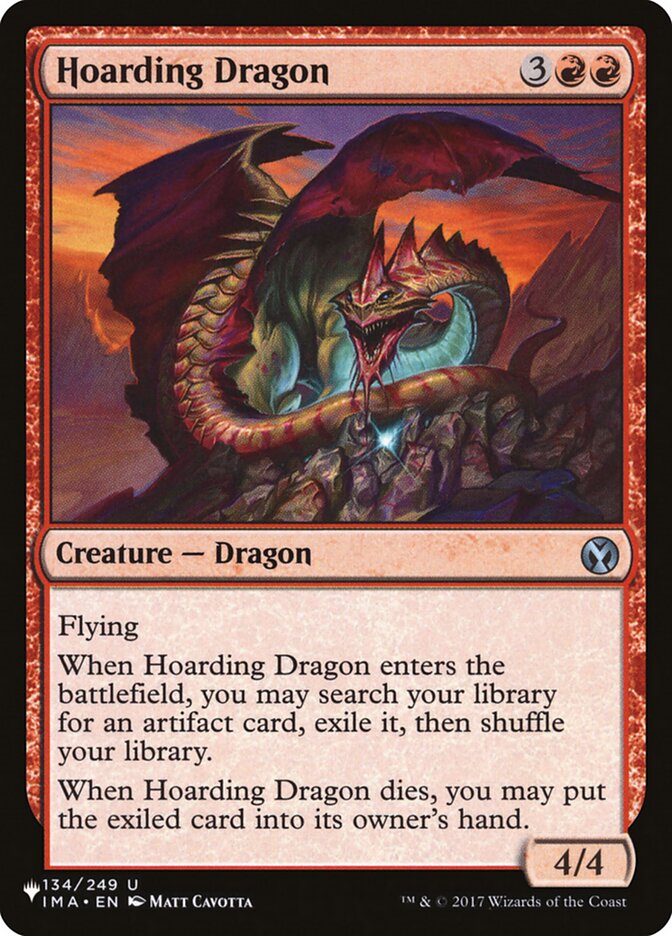 Hoarding Dragon plst IMA-134
