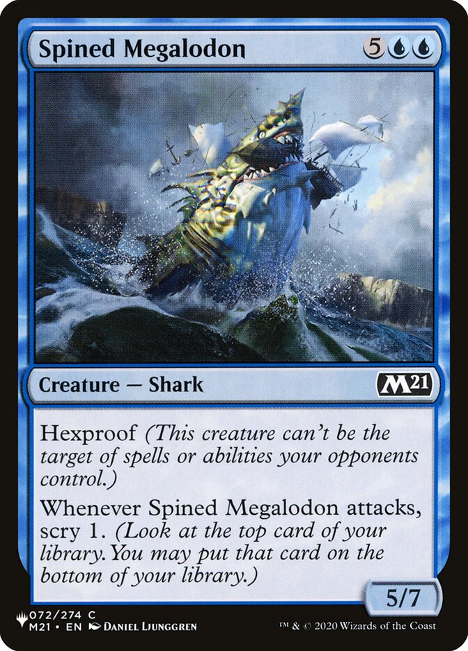 Spined Megalodon plst M21-72