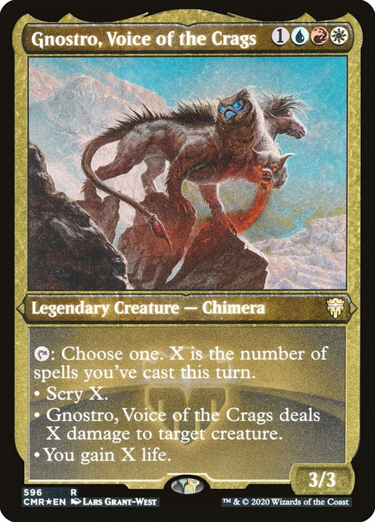 Gnostro, Voice of the Crags cmr 596