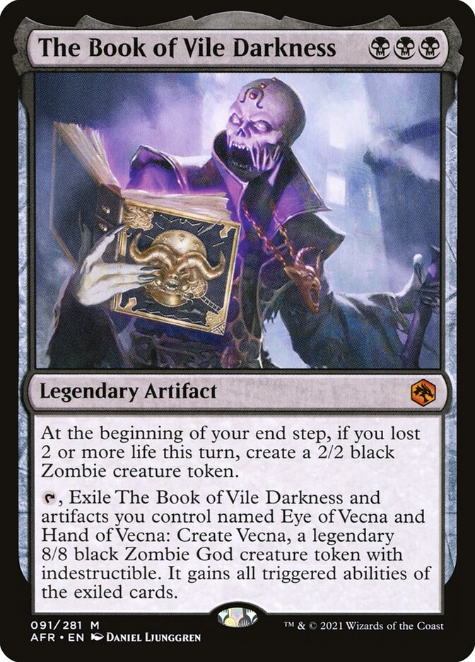 The Book of Vile Darkness afr 91