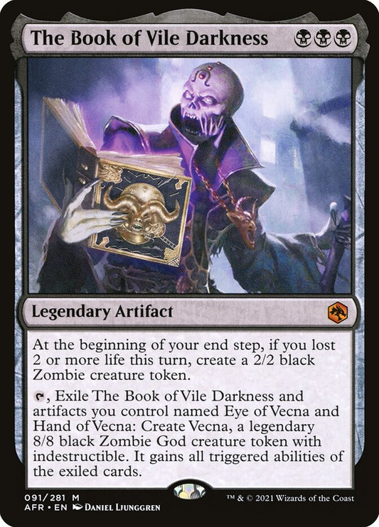 The Book of Vile Darkness afr 91
