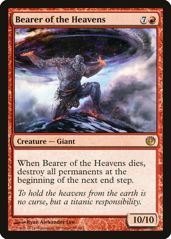Bearer of the Heavens jou 89