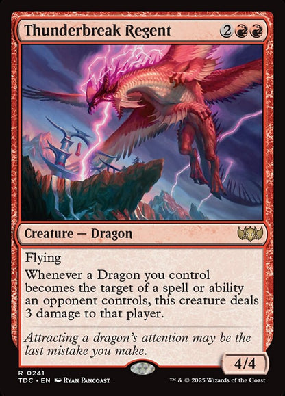 Thunderbreak Regent tdc 241
