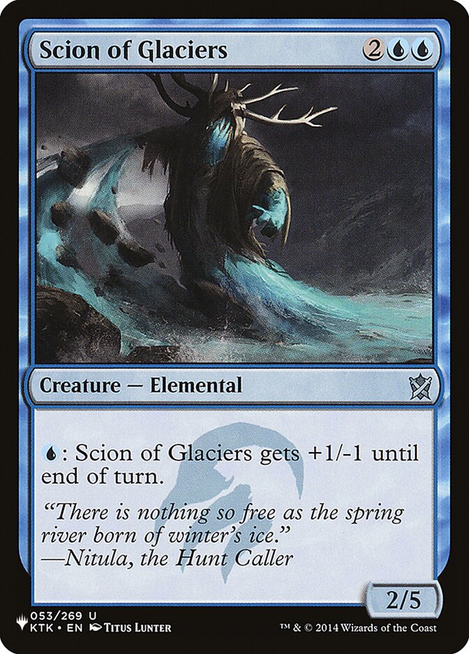Scion of Glaciers plst KTK-53