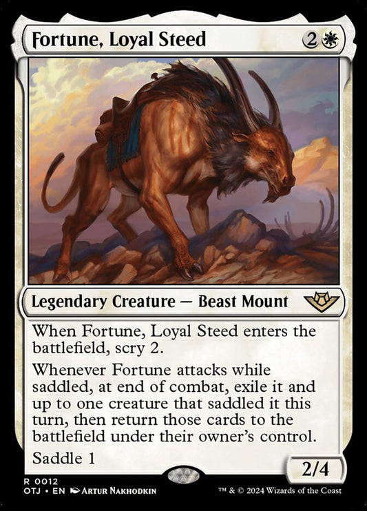 Fortune, Loyal Steed otj 12
