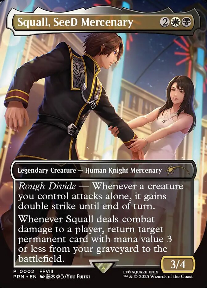 Squall, SeeD Mercenary pss5 2