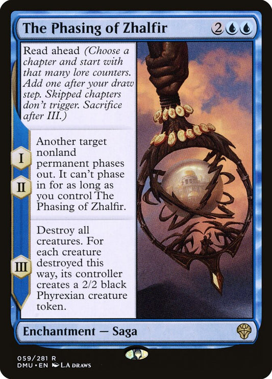 The Phasing of Zhalfir dmu 59