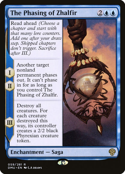 The Phasing of Zhalfir dmu 59
