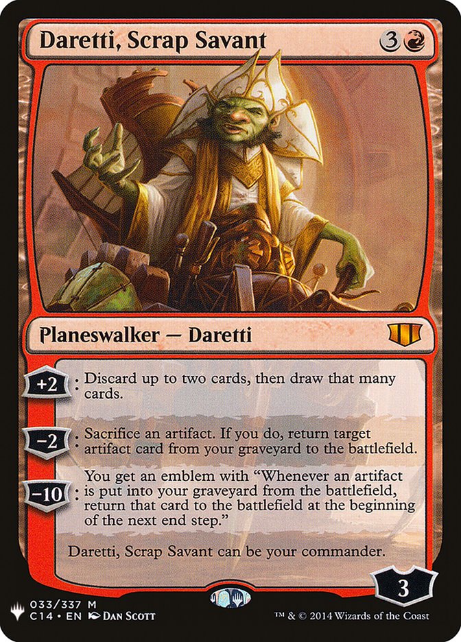 Daretti, Scrap Savant plst C14-33