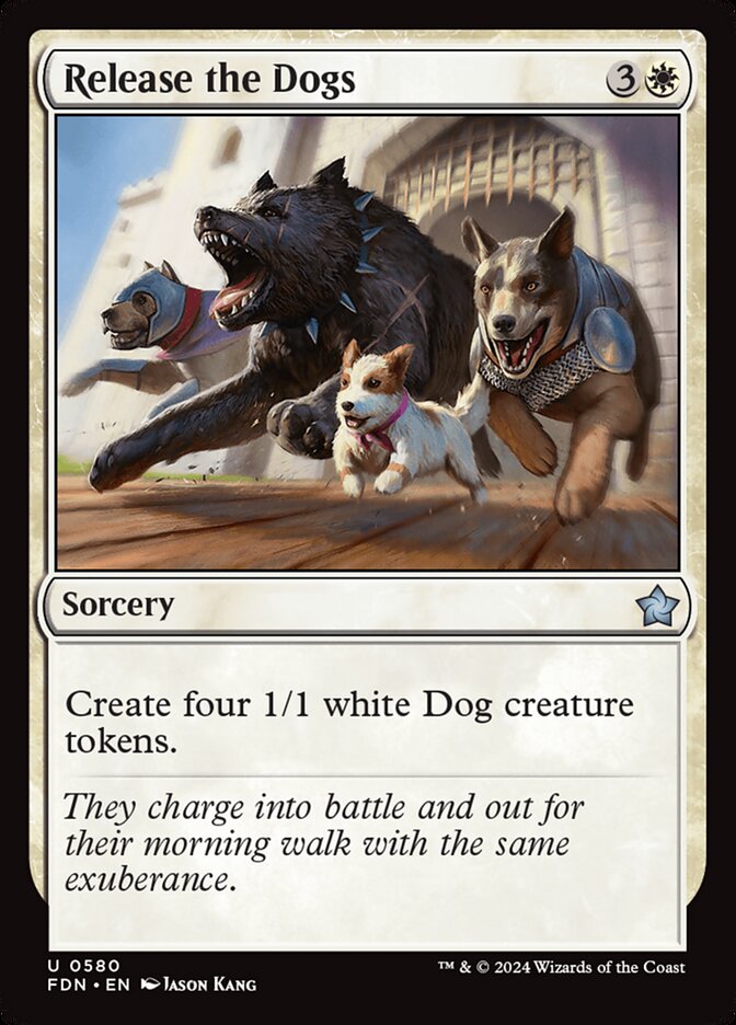 Release the Dogs fdn 580