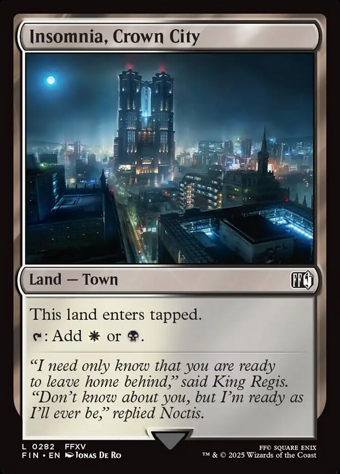 Insomnia, Crown City fin 282