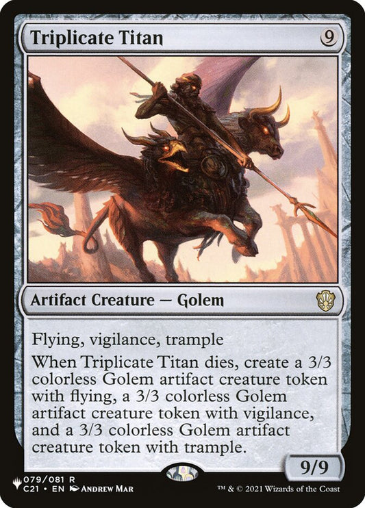 Triplicate Titan plst C21-79