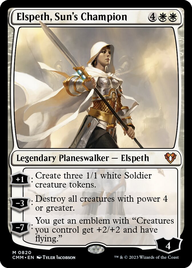 Elspeth, Sun's Champion cmm 820