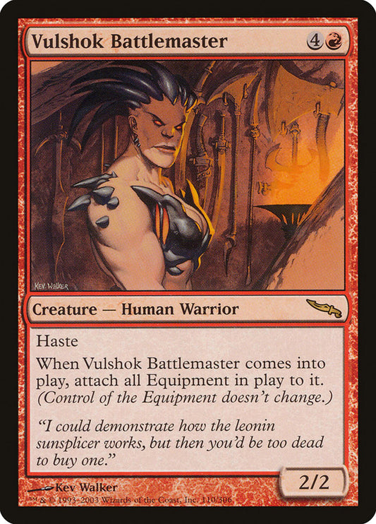 Vulshok Battlemaster mrd 110