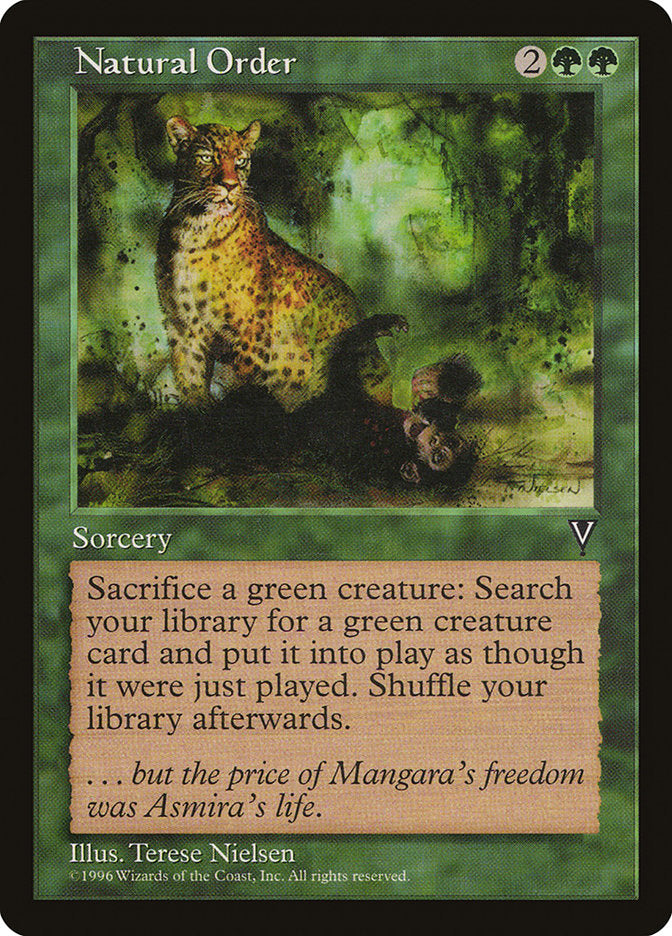 Natural Order - MTG Single Card | Moon MTG Natural Order - MTG Single Card | Moon MTG