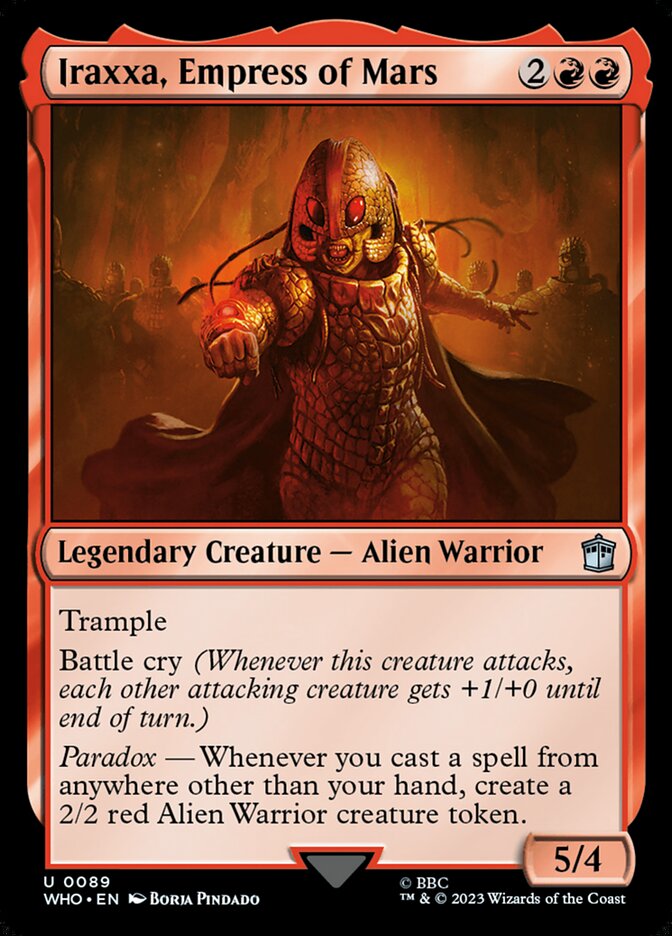 Iraxxa, Empress of Mars who 89