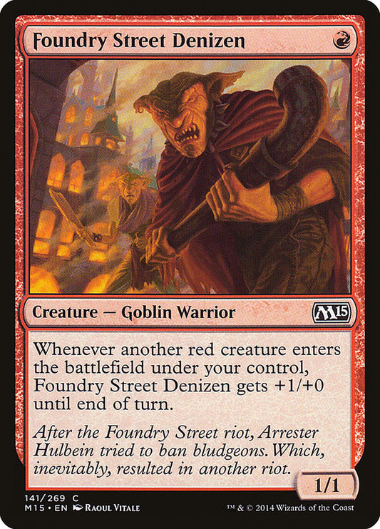 Foundry Street Denizen m15 141