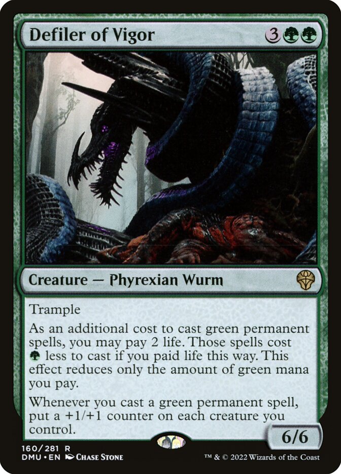 Defiler of Vigor dmu 160